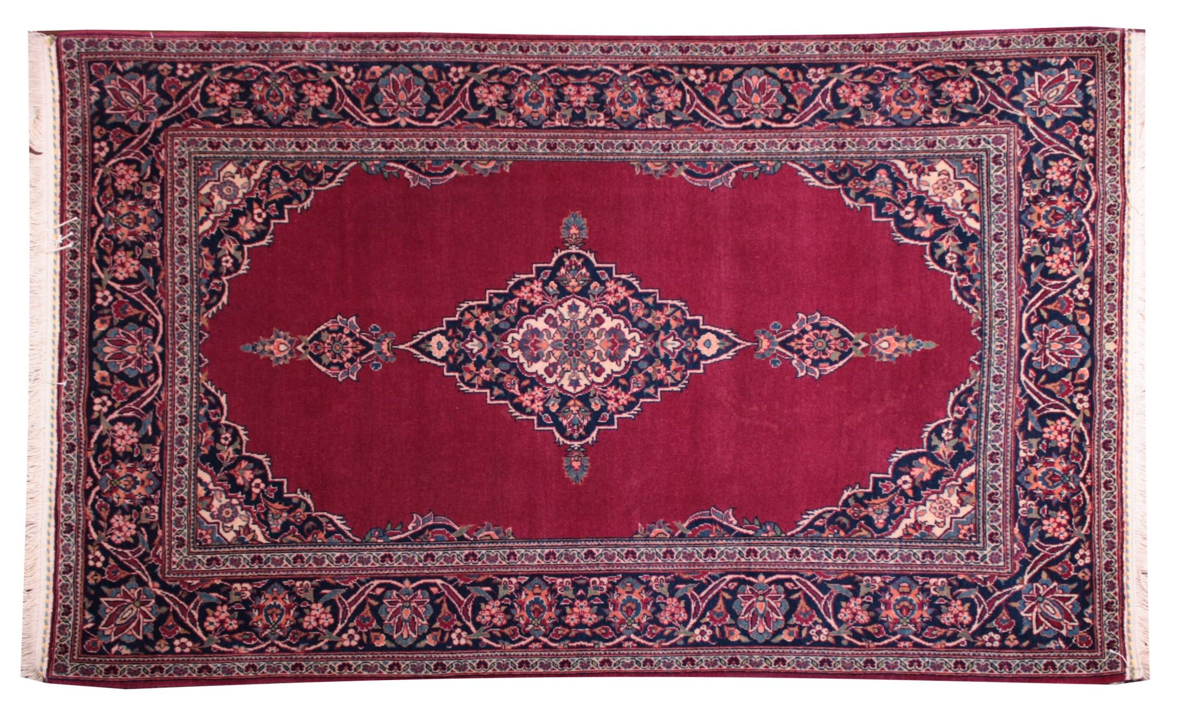 Persian Kashan Vintage 1950 - 1.60x1.07 - Persian Carpet Gallery