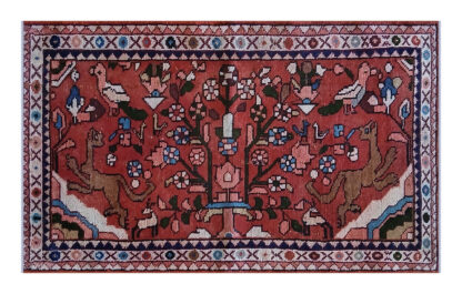 Persian Hamedan Village Rug - 1.00 x 0.60