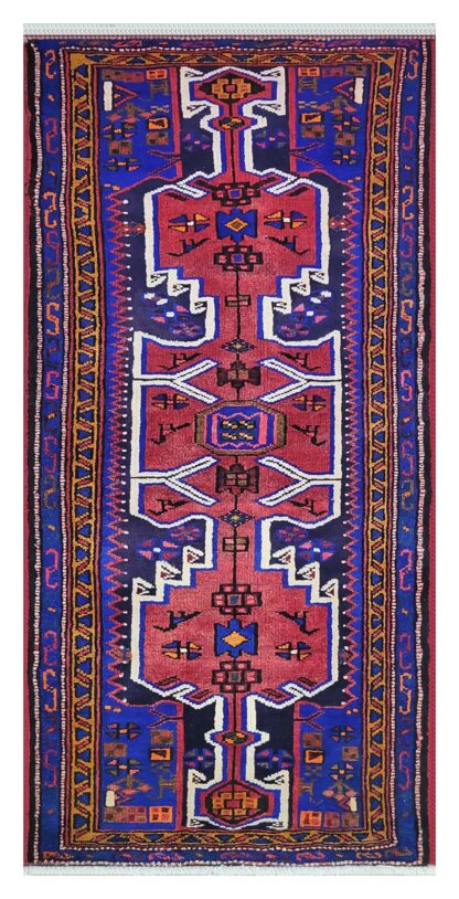 Persian Hamedan Village Rug - 1.55 x 0.75