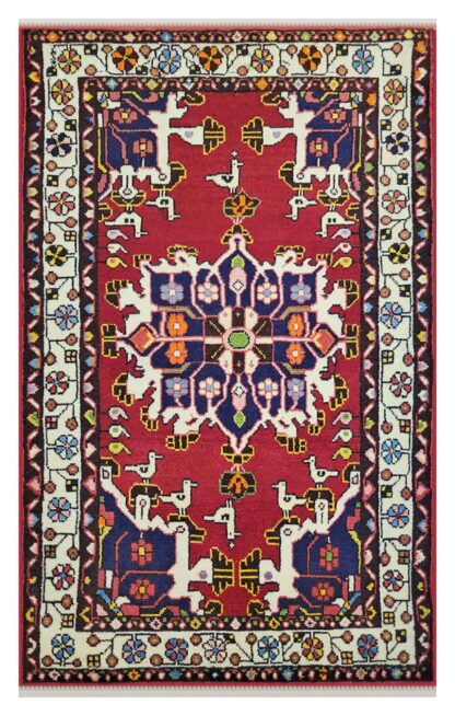 Persian Hamedan Village Rug - 1.20 x 0.74