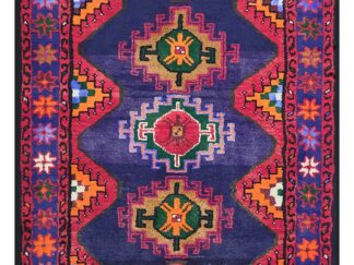 Persian Hamedan Village Rug - 1.27 x 0.77