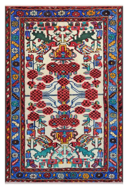 Persian Hamedan Village Rug - 1.30 x 0.86