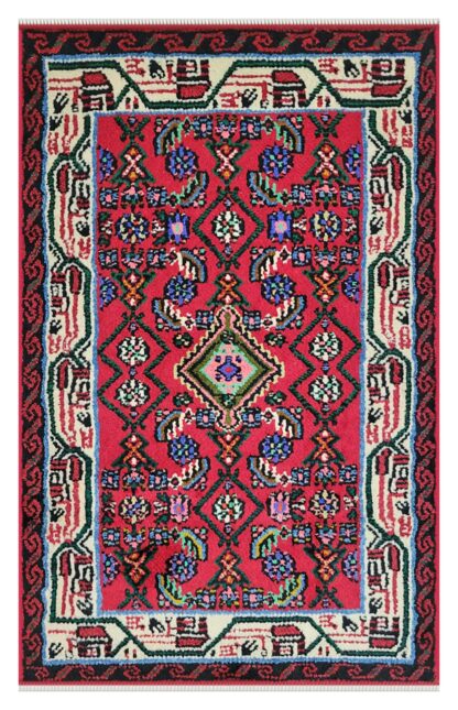 Persian Hamedan Village Rug - 1.20 x 0.75