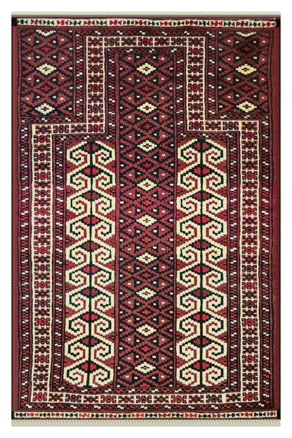 Persian Turkoman Wool - 1.16 x 0.75