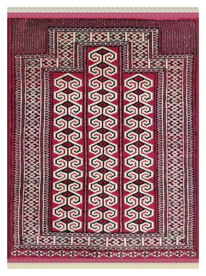 Persian Turkoman Wool - 1.12 x 0.82