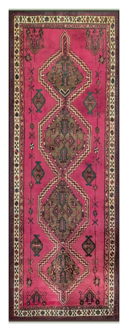 Persian Village Rug - 3.27 x 1.15