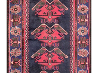 Persian Hamedan Village Rug - 3.10 x 1.10